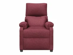 Sillón Relax|Sillón de relax | Silla | Sillón reclinable de tela tinto SHL3570