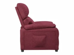 Sillón Relax|Sillón de relax | Silla | Sillón reclinable de tela tinto SHL3570