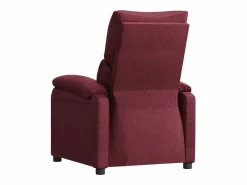 Sillón Relax|Sillón de relax | Silla | Sillón reclinable de tela tinto SHL3570