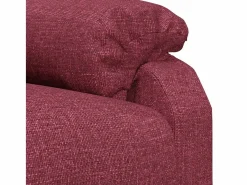 Sillón Relax|Sillón de relax | Silla | Sillón reclinable de tela tinto SHL3570