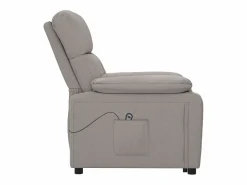 Sillón Relax|Sillón de relax | Silla | Sillón reclinable eléctrico tela gris taupé SHL2578