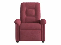 Sillón de relax | Silla | Sillón reclinable eléctrico tela tinto SHL9106 Rojo Clearance
