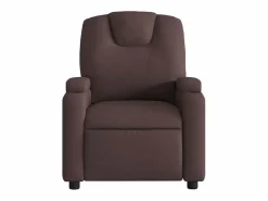 Sillón de relax | Silla | Sillón reclinable eléctrico tela marrón oscuro SHL6882^ Online