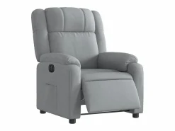 Sillón de relax | Silla | Sillón reclinable eléctrico tela claro SHL4075^ Best