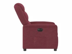 Sillón de relax | Silla | Sillón reclinable eléctrico tela tinto SHL3261 Rojo Clearance