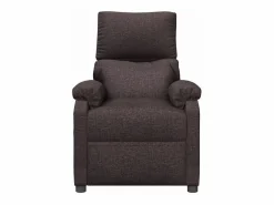 Sillón Relax|Sillón de relax | Silla | Sillón reclinable de tela marrón oscuro SHL7688