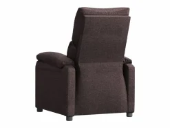 Sillón Relax|Sillón de relax | Silla | Sillón reclinable de tela marrón oscuro SHL7688