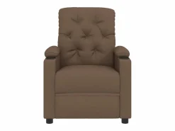 Sillón de relax | Silla | Sillón reclinable eléctrico de tela marrón SHL3626^ New