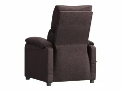 Sillón de relax | Silla | Sillón reclinable eléctrico tela marrón oscuro SHL5374 Marru00f3n Best