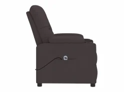 Sillón de relax | Silla | Sillón reclinable eléctrico tela marrón oscuro SHL5959 Marru00f3n New