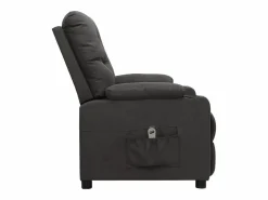 Sillón de relax | Silla | Sillón reclinable eléctrico de tela gris oscuro SHL5930^ Online