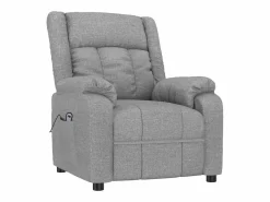 Sillón Relax|Sillón de relax | Silla | Sillón reclinable eléctrico tela claro SHL4841