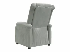 Sillón Relax|Sillón de relax | Silla | Sillón reclinable de terciopelo claro SHL4823