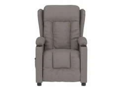 Sillón de relax | Silla | Sillón reclinable eléctrico tela gris taupé SHL4584^ Outlet