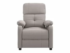 Sillón de relax | Silla | Sillón reclinable de tela gris taupe SHL8503 Topo Sale