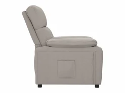 Sillón de relax | Silla | Sillón reclinable de tela gris taupe SHL8503 Topo Sale