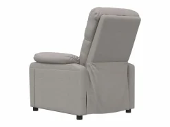 Sillón de relax | Silla | Sillón reclinable de tela gris taupe SHL8503 Topo Sale