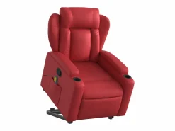 Sillón De Masaje|Sillón de relax | Sillón reclinable de masaje de pie cuero artificial SHL3533