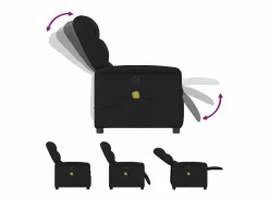Sillón de relax | Sillón reclinable de masaje de tela SHL2116^