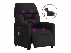 Sillón de relax | Sillón reclinable de masaje eléctrico tela SHL5819^ New