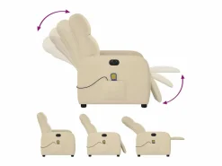 Sillón De Masaje|Sillón de relax | Sillón reclinable de masaje eléctrico tela color SHL3926
