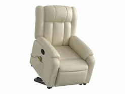 Sillón de relax | Sillón reclinable de masaje de pie cuero artificial color SHL6735^ Clearance
