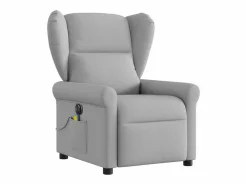 Sillón de relax | Sillón reclinable de masaje eléctrico tela nube SHL6141^ Outlet