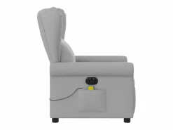 Sillón de relax | Sillón reclinable de masaje eléctrico tela nube SHL6141^ Outlet