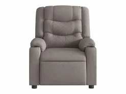 Sillón De Masaje|Sillón de relax | Sillón reclinable de masaje eléctrico tela gris taupe SHL9314