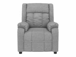 Sillón de relax | Sillón reclinable de tela claro SHL6956 Gris Sale