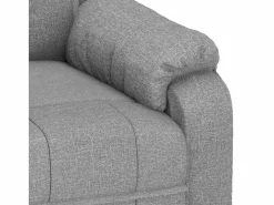 Sillón de relax | Sillón reclinable de tela claro SHL6956 Gris Sale