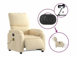 Sillón De Masaje|Sillón de relax | Sillón reclinable de masaje eléctrico tela color SHL6964