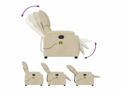 Sillón De Masaje|Sillón de relax | Sillón reclinable de masaje eléctrico tela color SHL6964