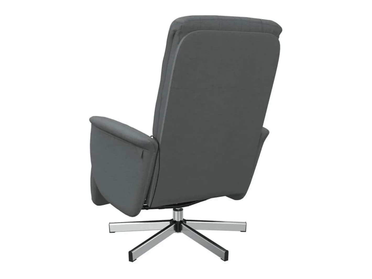 Sillón de relax | Sillón reclinable de masaje con reposapiés tela gris oscuro SHL4573^ Outlet
