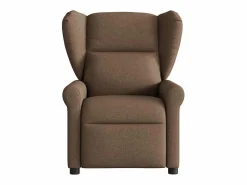 Sillón de relax | Sillón reclinable con masaje de tela marrón SHL2524^ Sale