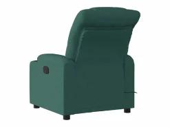 Sillón De Masaje|Sillón de relax | Sillón reclinable de masaje eléctrico tela verde oscuro SHL6654
