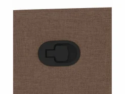 Sillón de relax | Sillón reclinable con masaje de tela marrón SHL6729^ Clearance