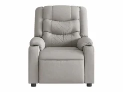Sillón de relax | Sillón reclinable de masaje eléctrico tela nube SHL7510 Gris