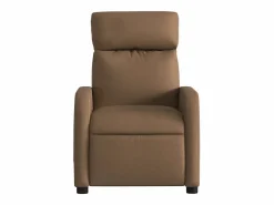 Sillón De Masaje|Sillón de relax | Sillón reclinable con masaje de tela marrón SHL7233