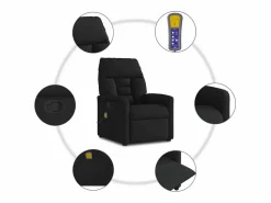 Sillón De Masaje|Sillón de relax | Sillón reclinable de masaje de tela SHL8372