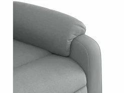 Sillón de relax | Sillón reclinable de tela claro SHL4498 Gris Online