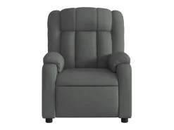 Sillón De Masaje|Sillón de relax | Sillón reclinable de masaje eléctrico tela gris oscuro SHL3826