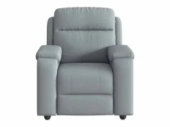 Sillón de relax | Sillón reclinable de masaje de tela claro SHL6895 Gris