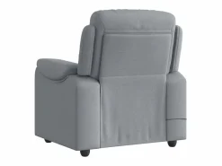 Sillón de relax | Sillón reclinable de masaje de tela claro SHL6895 Gris