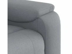 Sillón de relax | Sillón reclinable de masaje de tela claro SHL6895 Gris
