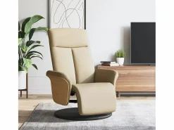 Sillón de relax | Sillón reclinable con reposapiés tela color SHL5841^