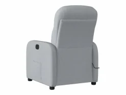 Sillón De Masaje|Sillón de relax | Sillón reclinable de masaje eléctrico tela claro SHL3933