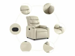 Sillón Relax|Sillón de relax | Sillón reclinable de cuero sintético SHL8106