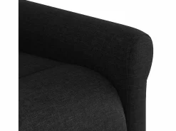 Sillón de relax | Sillón reclinable de masaje de tela SHL7032 Negro
