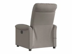 Sillón De Masaje|Sillón de relax | Sillón reclinable de masaje eléctrico tela gris taupe SHL5811